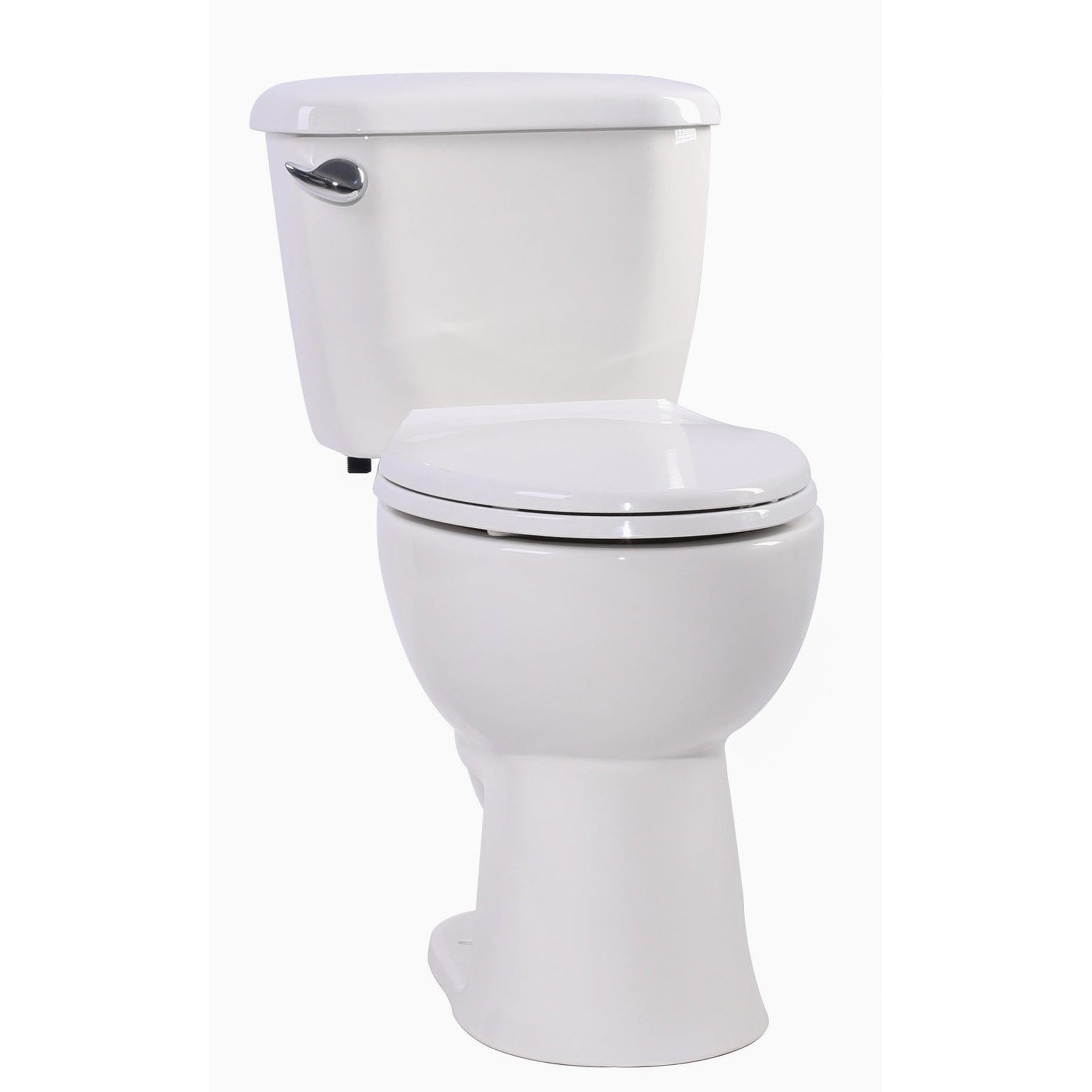 ANZZI, ANZZI Author Series 2-Piece White Elongated Bathroom Toilet With Dual Flush System