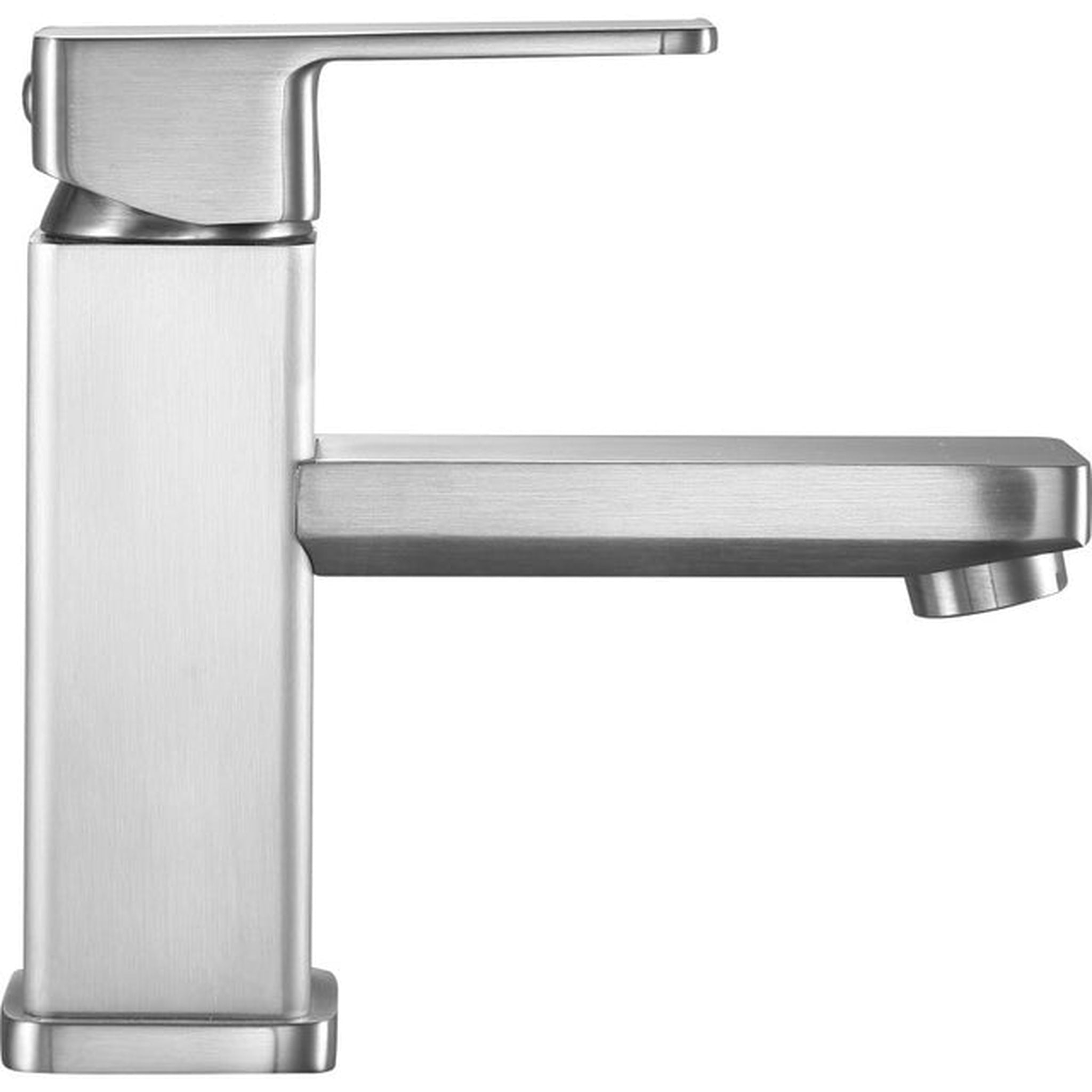 ANZZI, ANZZI Naiadi Series 3" Single Hole Brushed Nickel Bathroom Sink Faucet