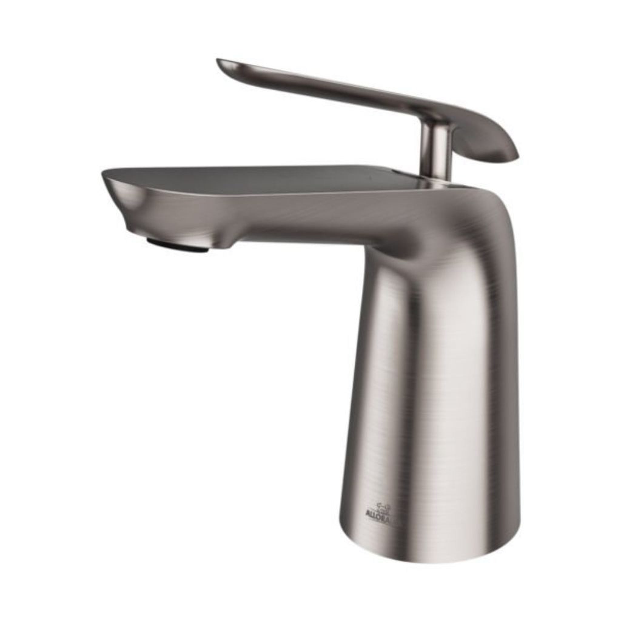 Allora USA, Allora USA Single Hole Brushed Nickel Bathroom Faucet With Drain Assembly