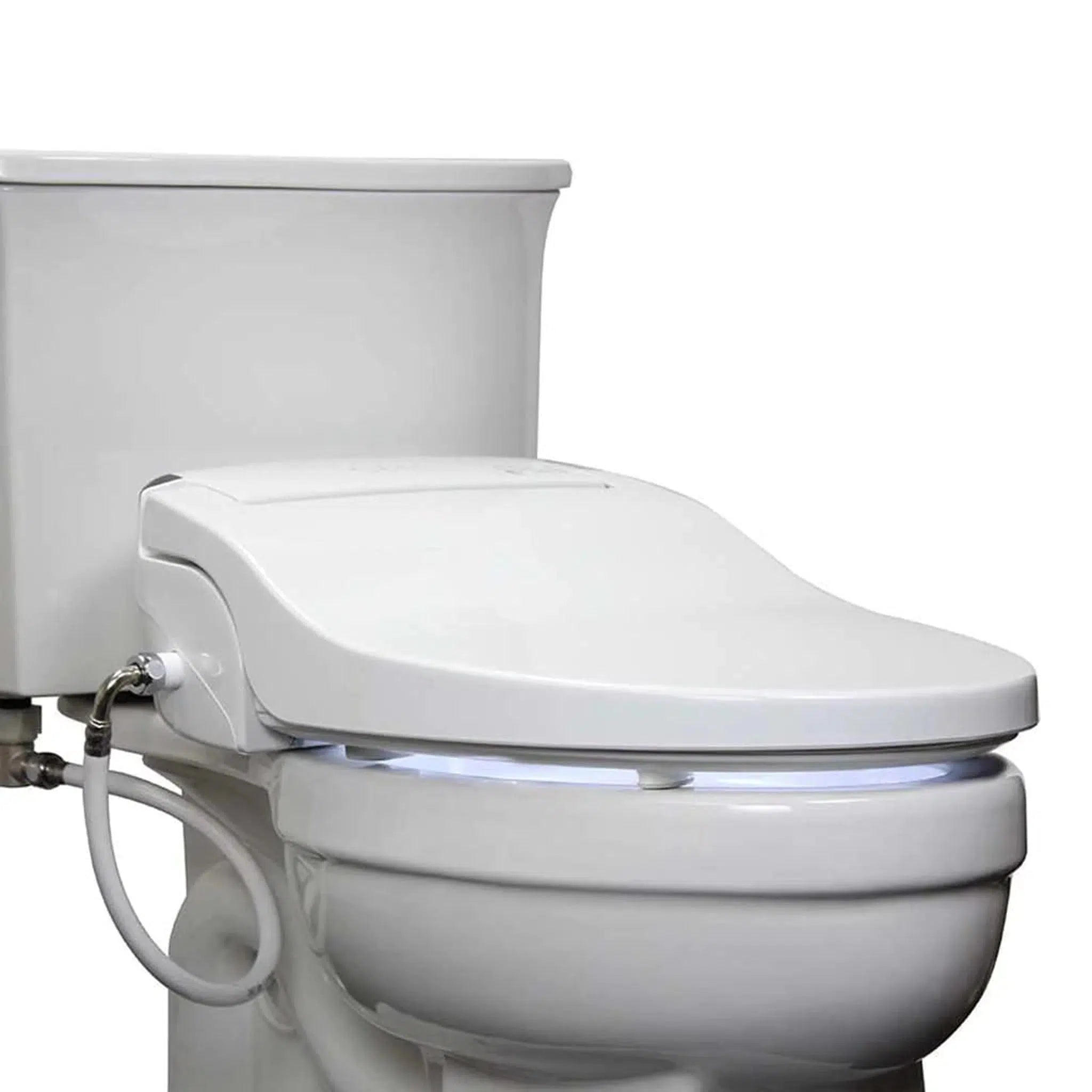 Alpha Bidet, Alpha Bidet JX Beige Elongated Bidet Toilet Seat