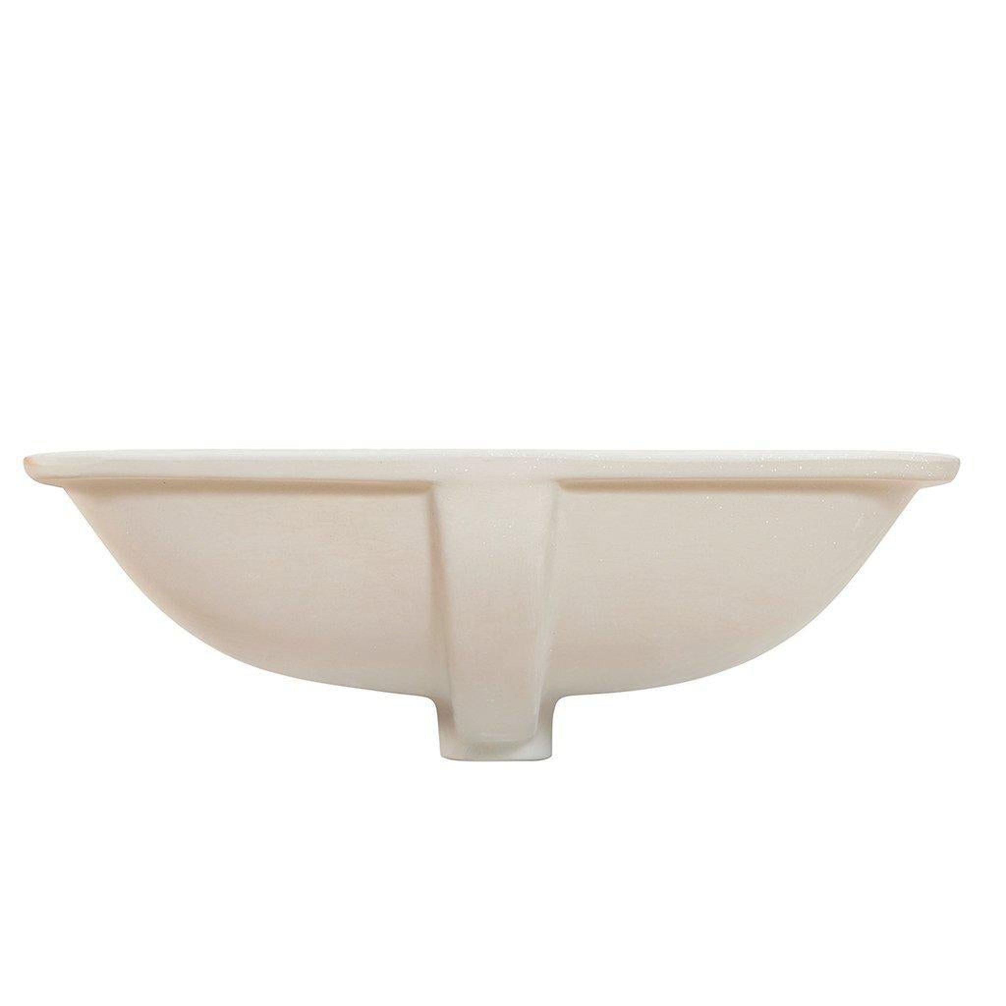 Altair, Altair Aegean 20" Rectangular White Ceramic Undermount Sink