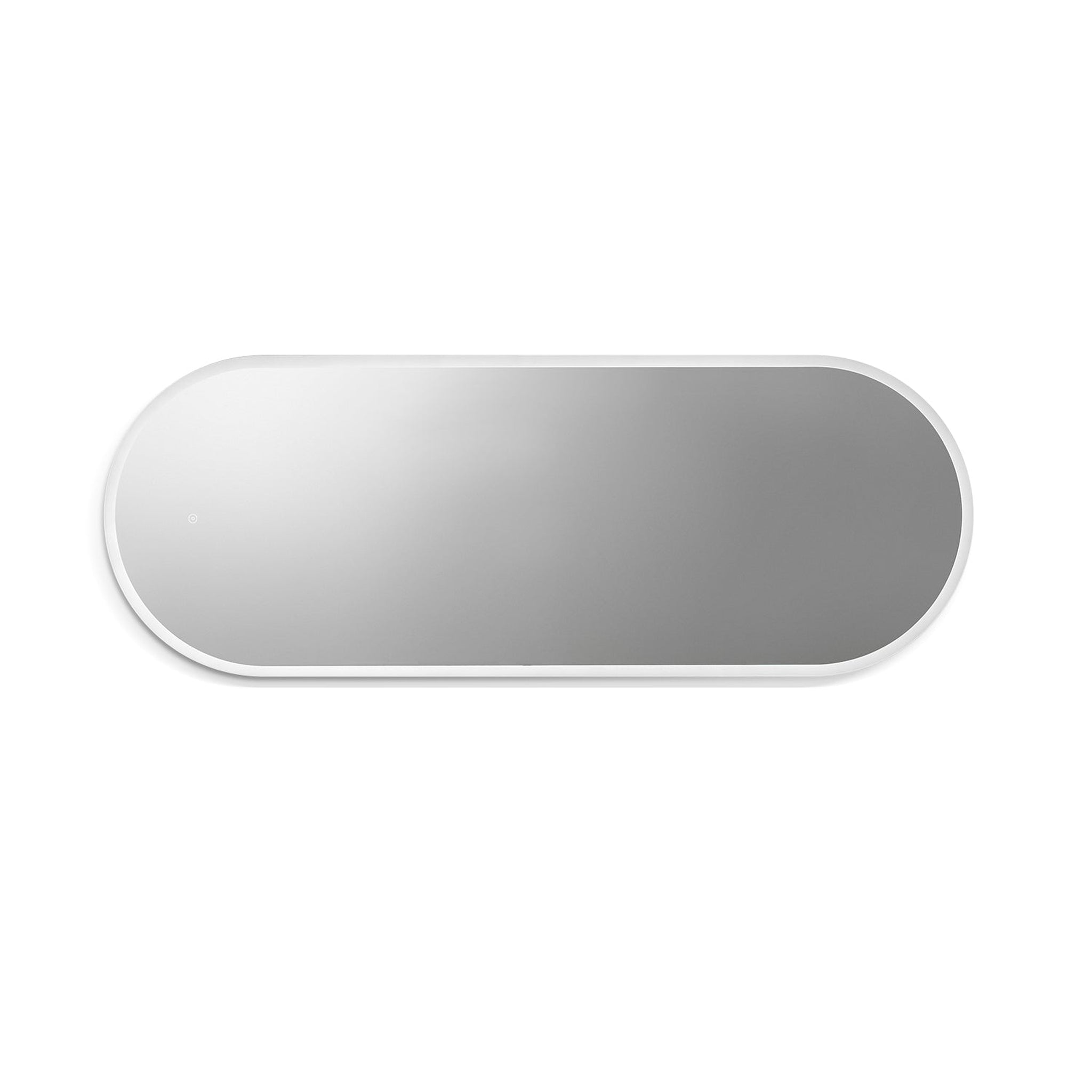 Altair, Altair Borgo 22" x 60" Oval Wall-Mounted LED Mirror