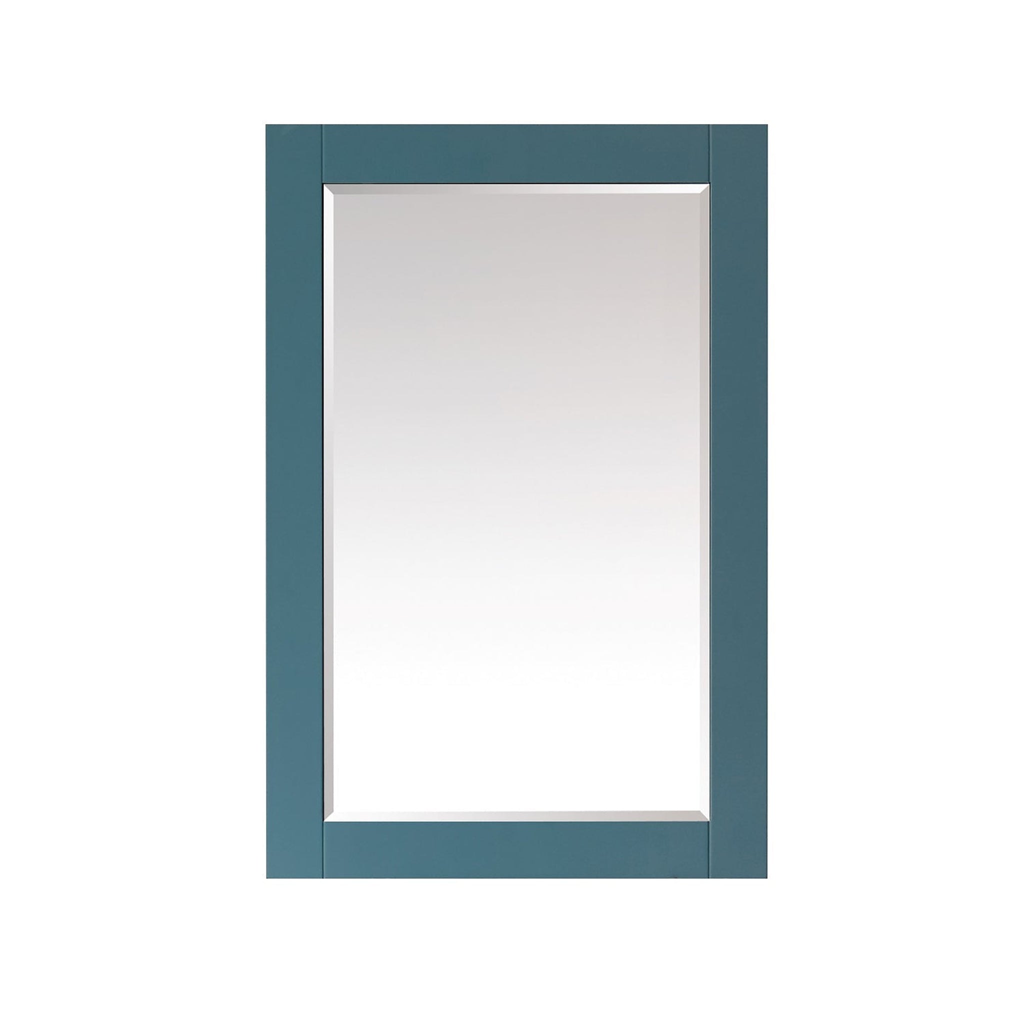 Altair, Altair Sutton 24" x 36" Rectangle Royal Green Wood Framed Wall-Mounted Mirror