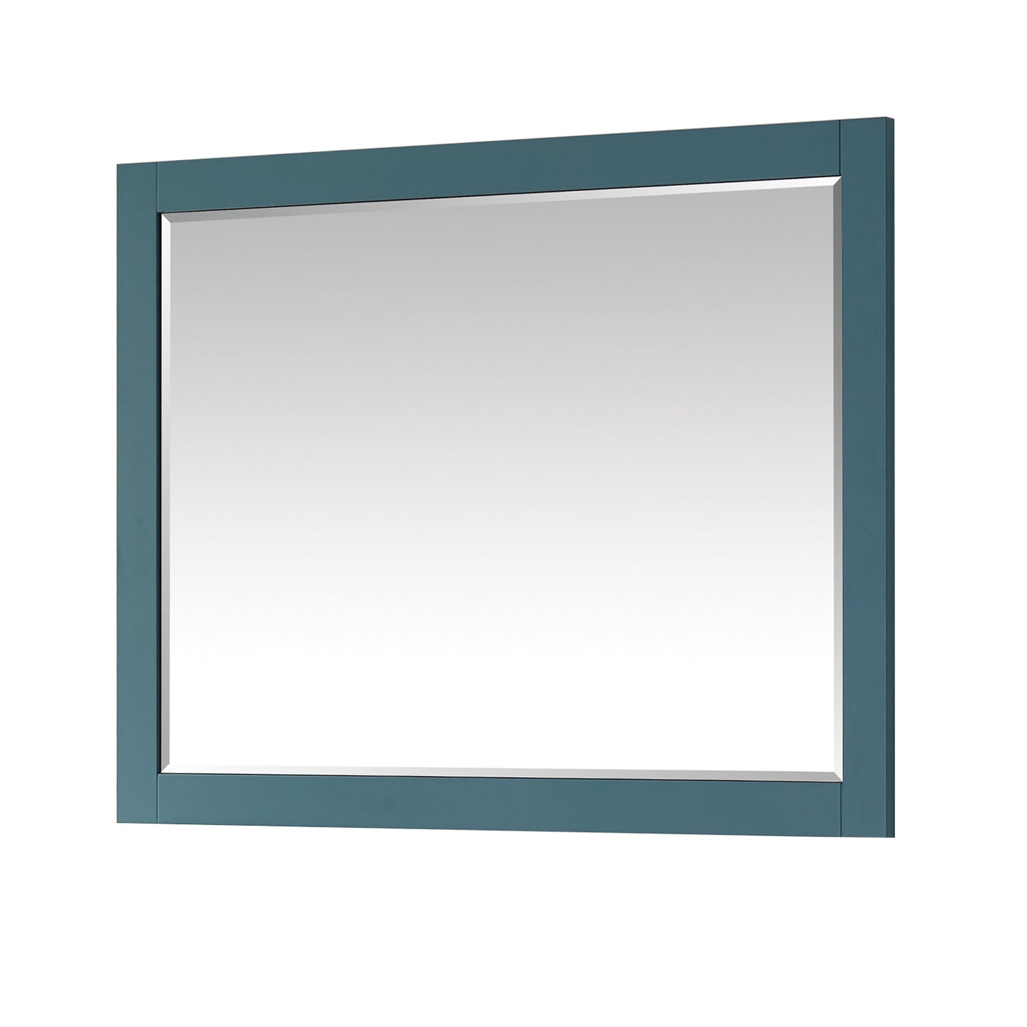 Altair, Altair Sutton 48" x 36" Rectangle Royal Green Wood Framed Wall-Mounted Mirror