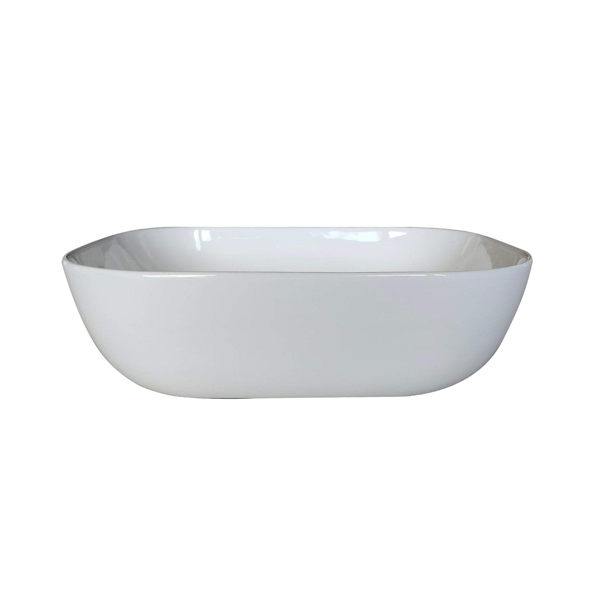 Altair, Altair Tahoe 20" Oval White Ceramic Bathroom Vanity Vessel Sink