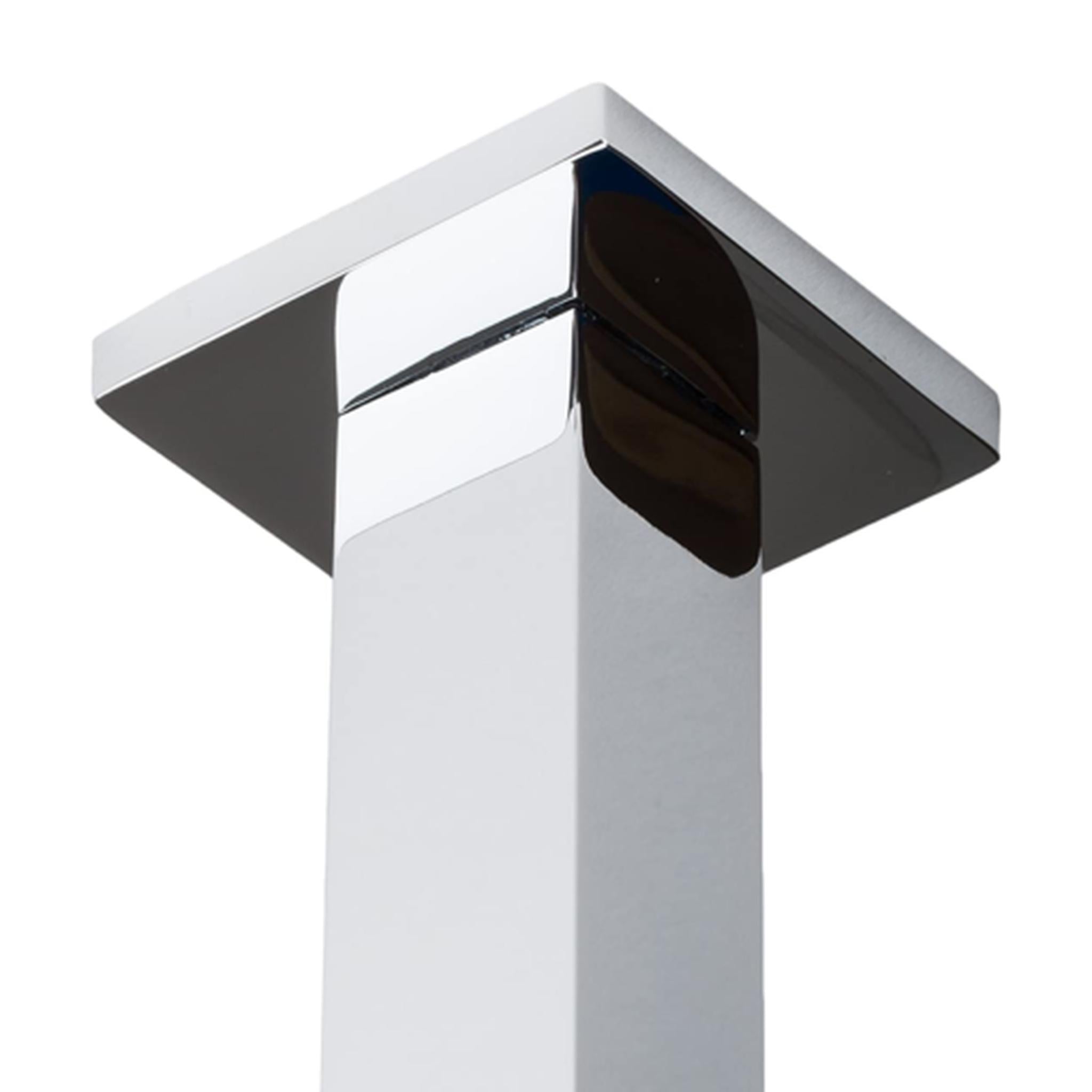 Aluids, Aluids 12″ Ceiling Shower Arm Square – Polished Chrome