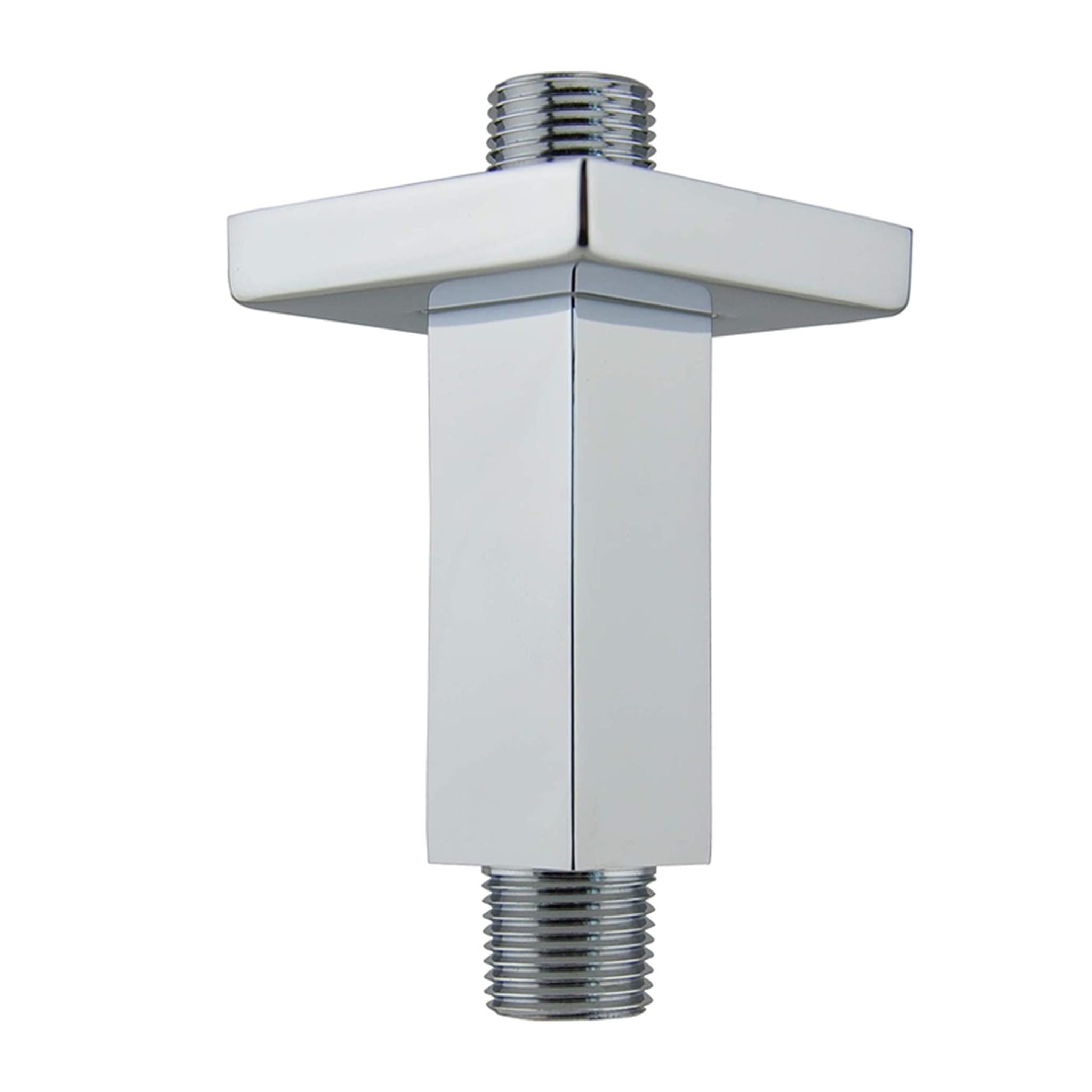 Aluids, Aluids 3" Ceiling shower Arm Square - Polished Chrome