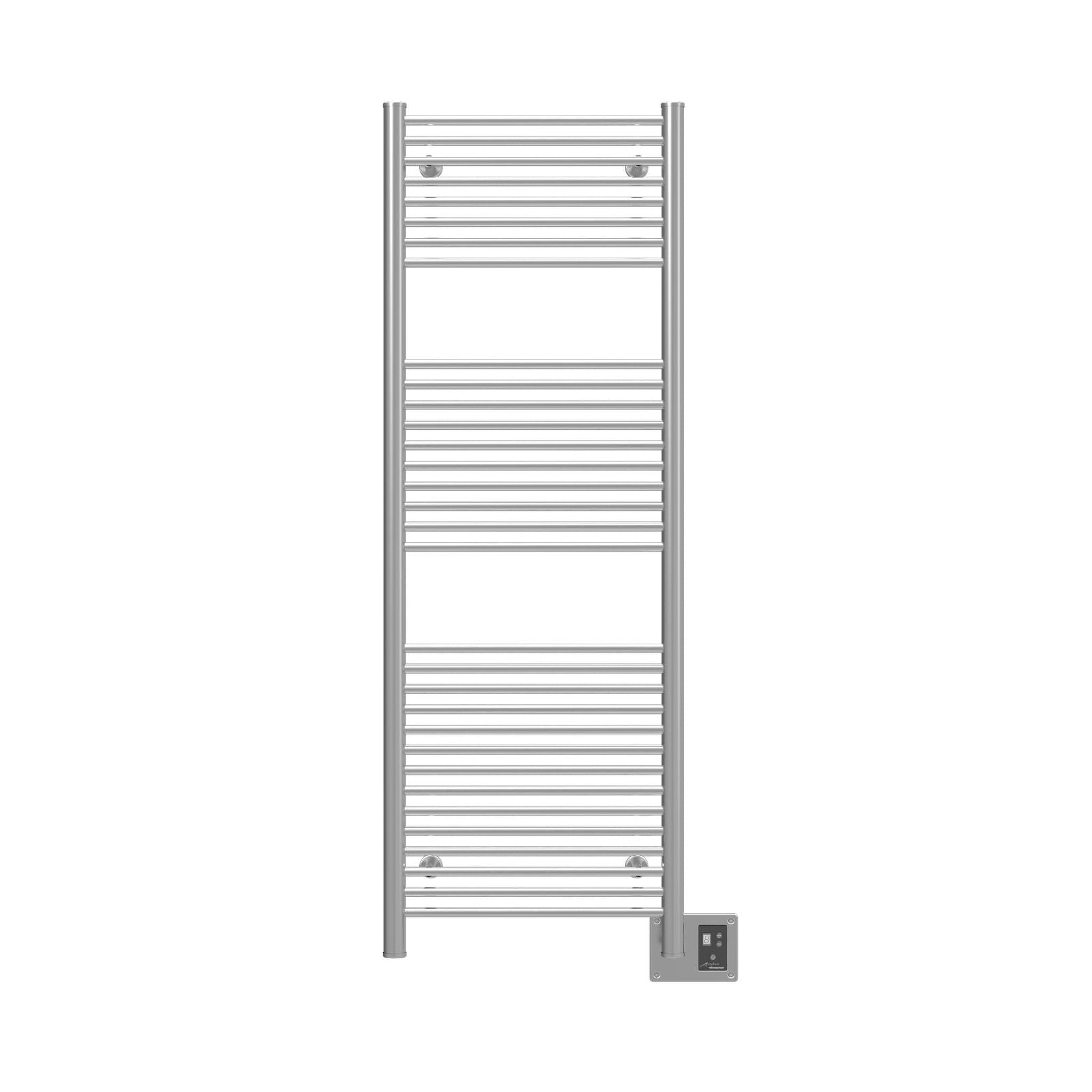 Amba, Amba Antus 24" x 58" 32-Bar Hardwired Towel Warmer in Polished Stainless Steel