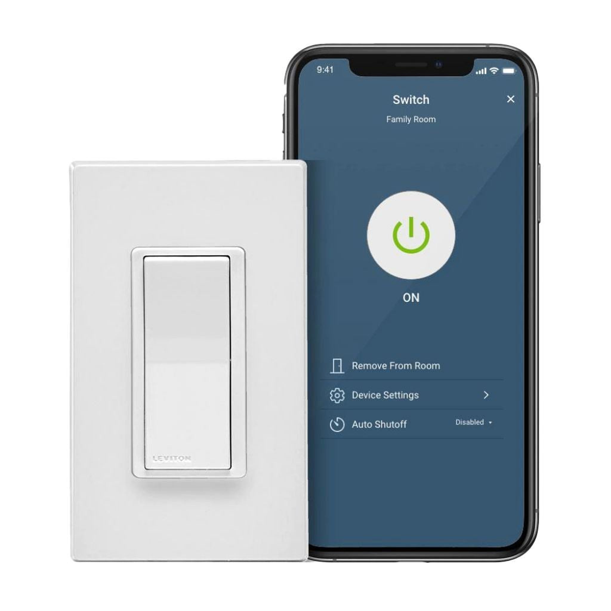 Amba, Amba Hardwired Wi-Fi Enabled Smart Timer White