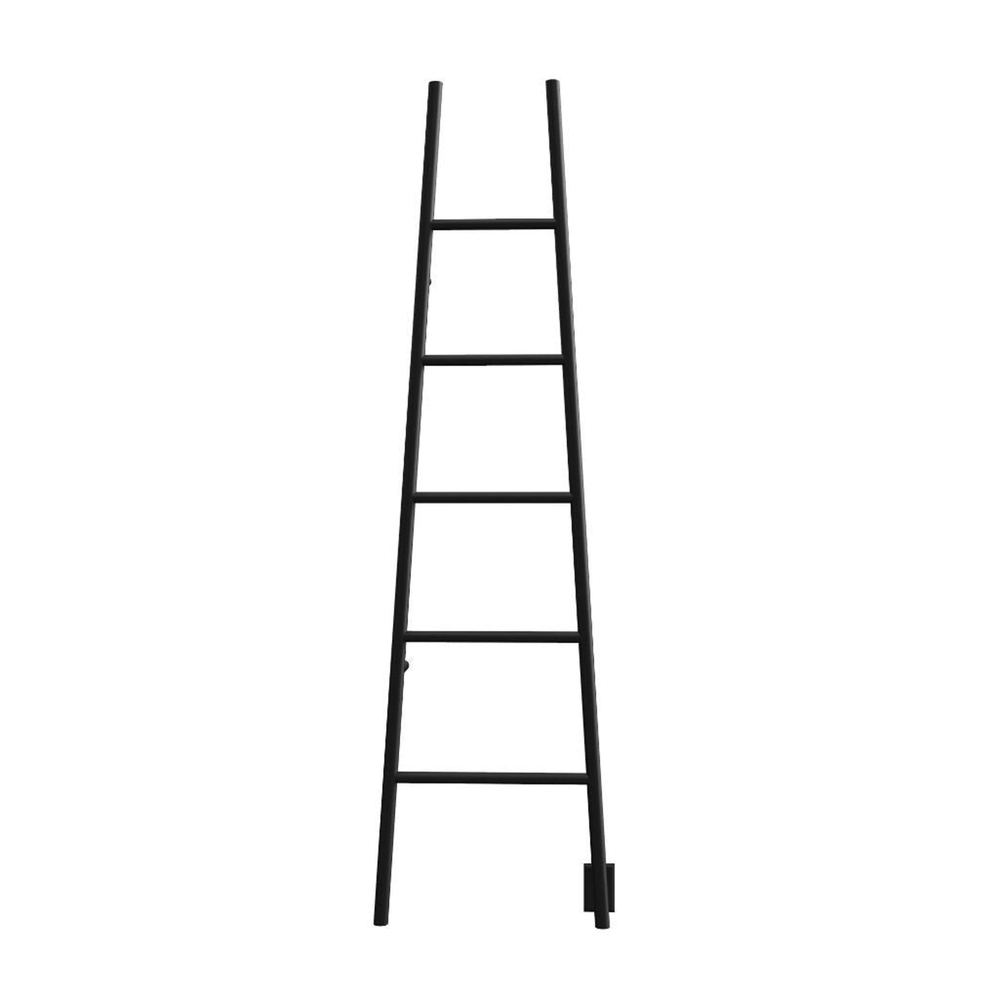 Amba, Amba Jeeves A Ladder 5-Bar Matte Black Finish Hardwired Drying Rack