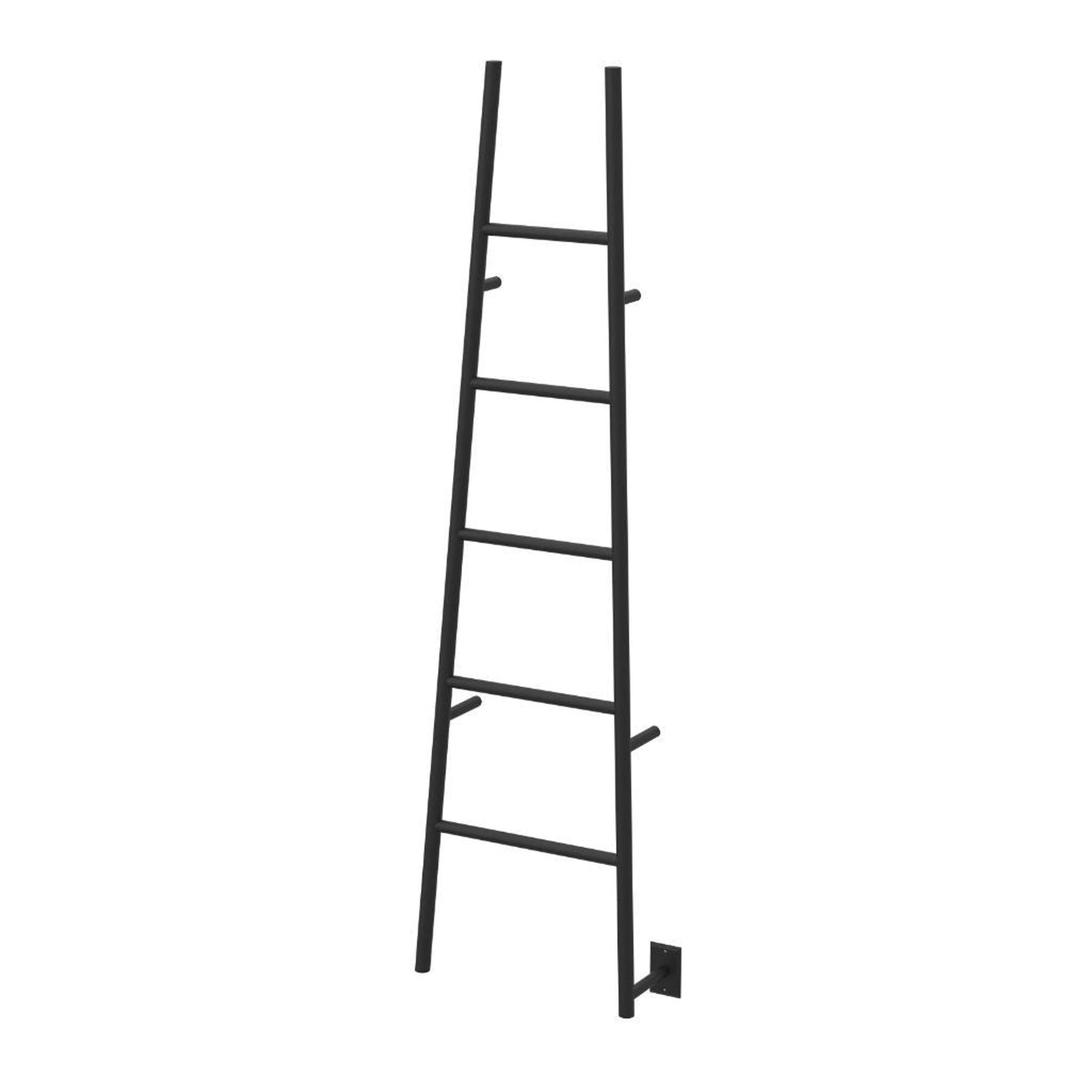 Amba, Amba Jeeves A Ladder 5-Bar Matte Black Finish Hardwired Drying Rack