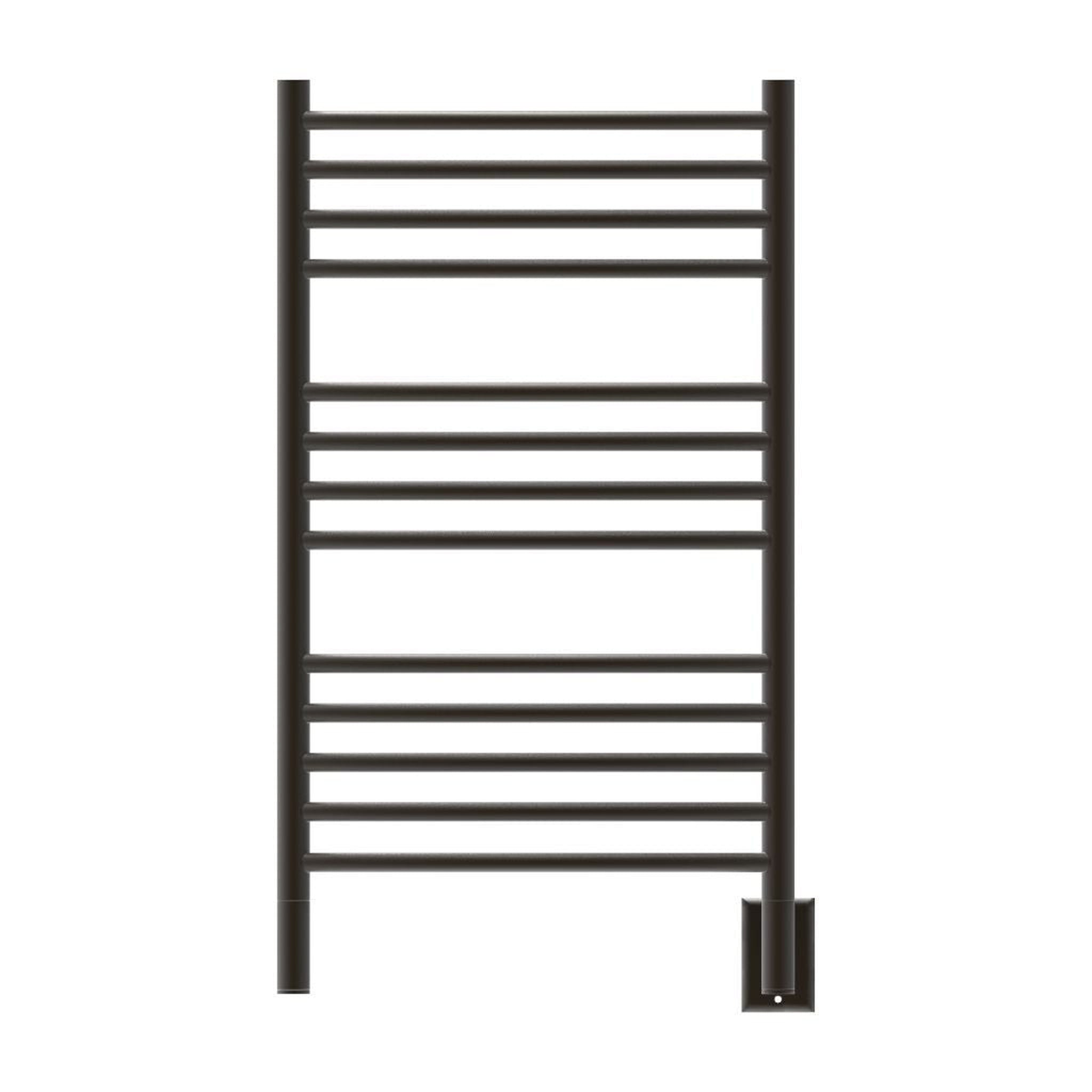 Amba, Amba Jeeves C Curved 13-Bar Oil Rubbed Bronze Finish Hardwired Towel Warmer