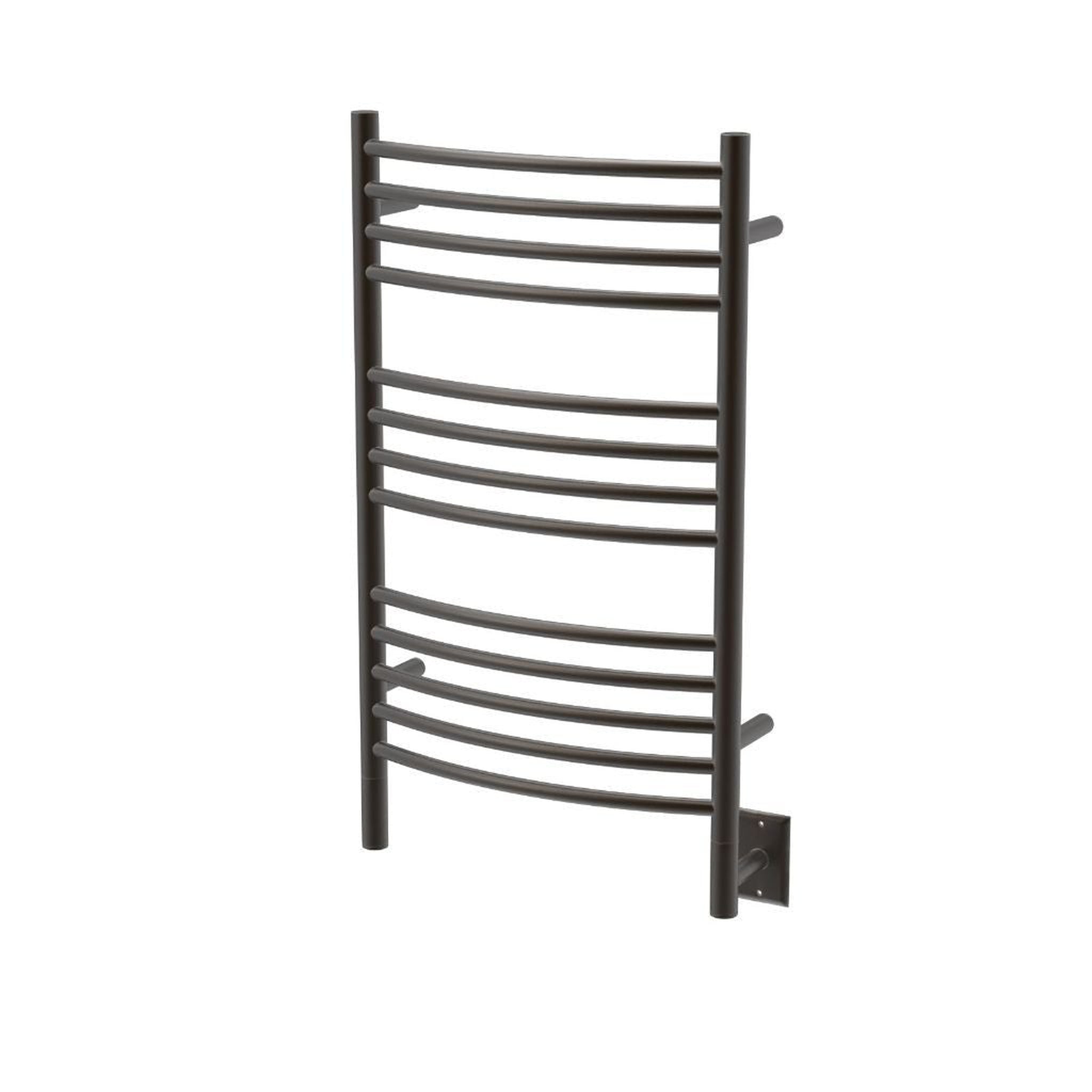 Amba, Amba Jeeves C Curved 13-Bar Oil Rubbed Bronze Finish Hardwired Towel Warmer