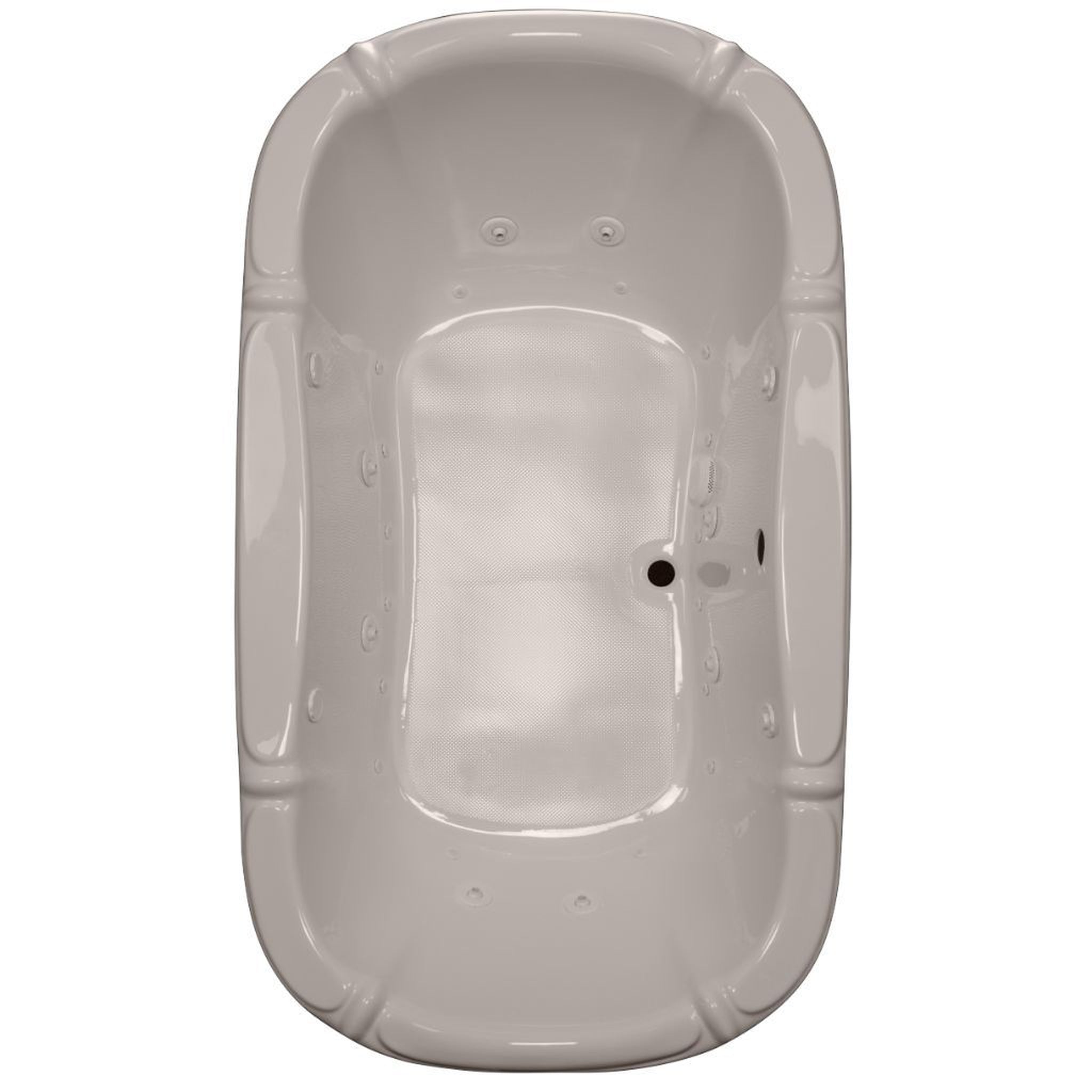 American Acrylic & Injections Inc., American Acrylic 39″ x 69″ Almond Rectangular Soaking Drop-In Bathtub With Air-Jet