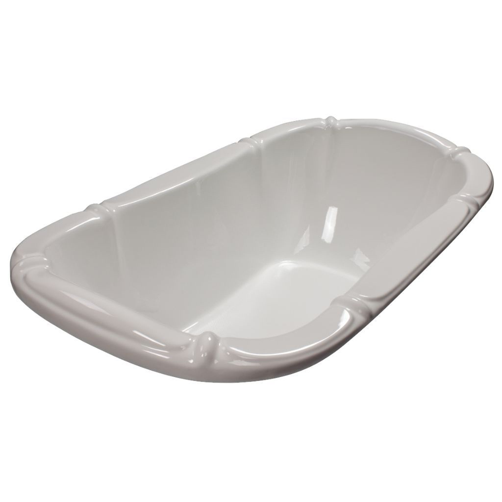 American Acrylic & Injections Inc., American Acrylic 39″ x 69″ White Rectangular Soaking Drop-In Bathtub With Air-Jet