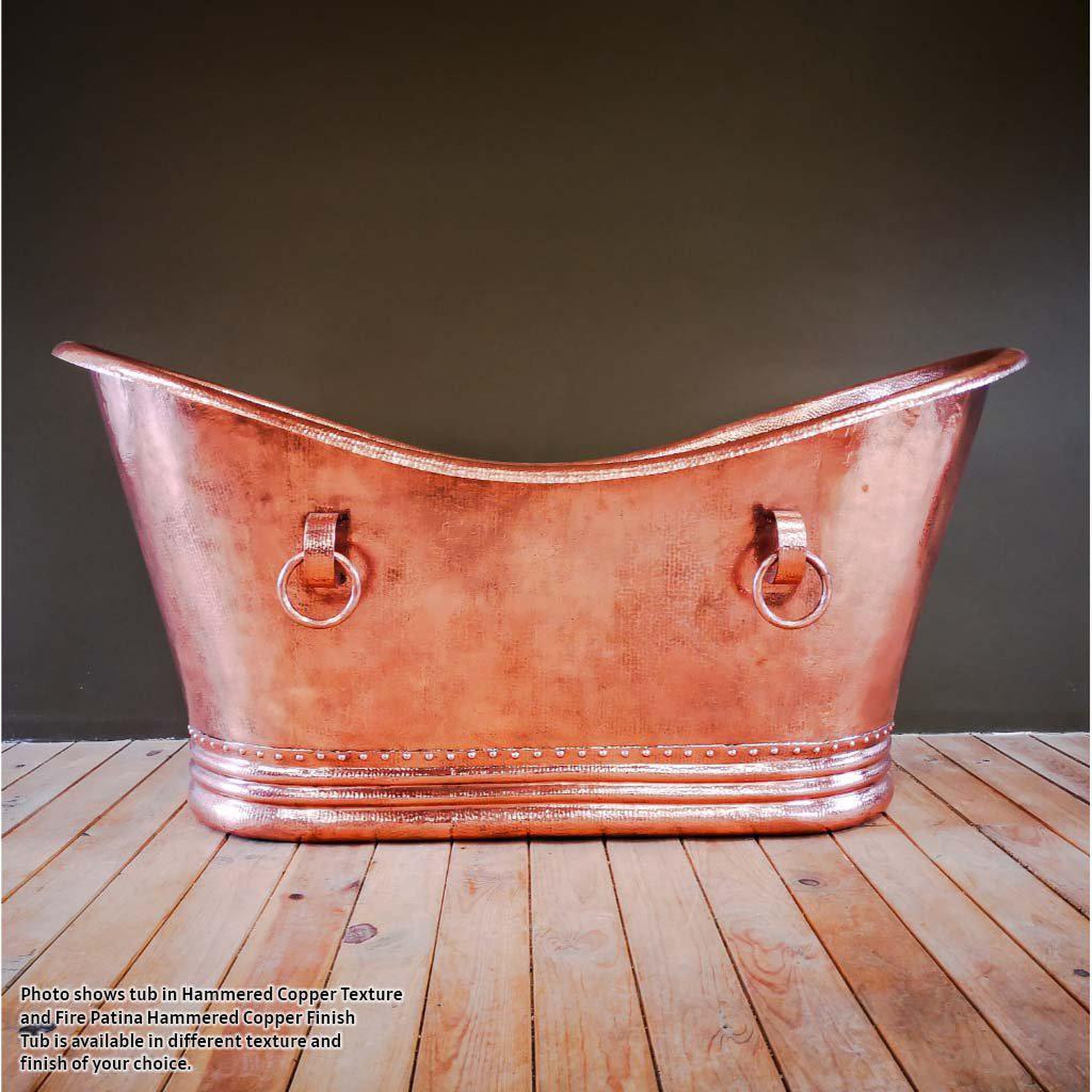 Amoretti Brothers, Amoretti Brothers Classica 60" Freestanding Soaking Copper Tub in Copper Finish